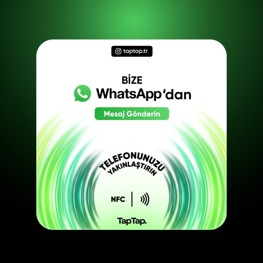 WhatsApp NFC kartı